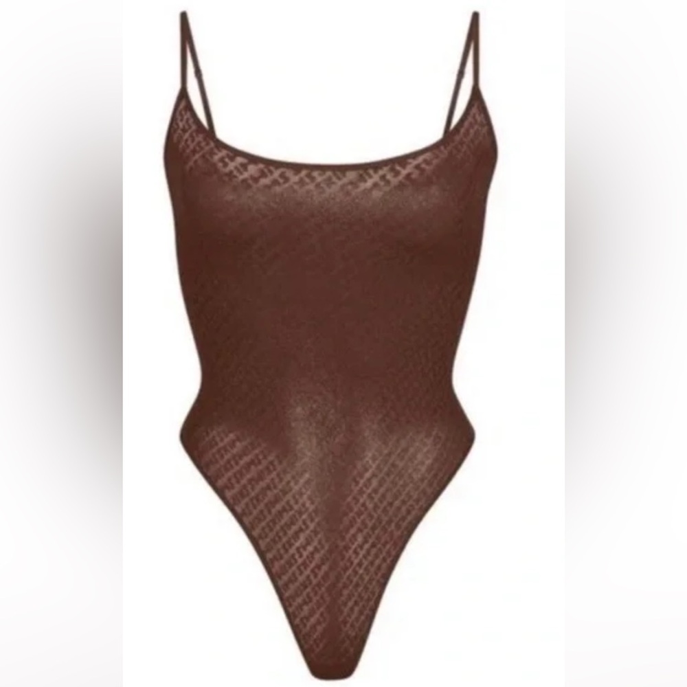 SKIMS Brown Bodysuit
